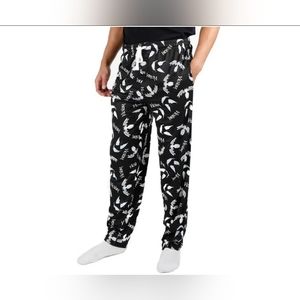 Marvel Venom Symbol All Over Comics Adult Unisex, Pajama Sleep Pants Black Men's